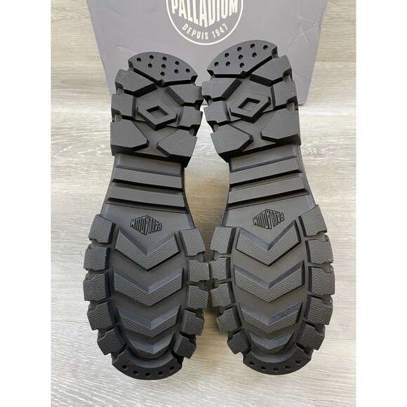 Palladium Revolt Hi TX 97242-307-M Women 10 Brown CottonCanvas Ankle Combat Boot - Picture 6 of 12